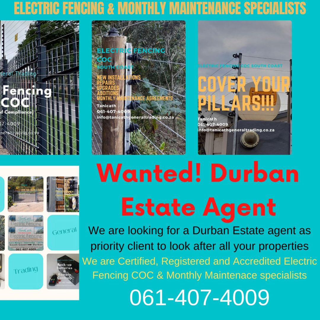 Durban Estate Agent wanted