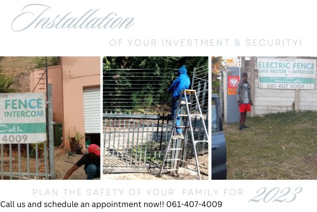 Installation Investment Your installation is your investment