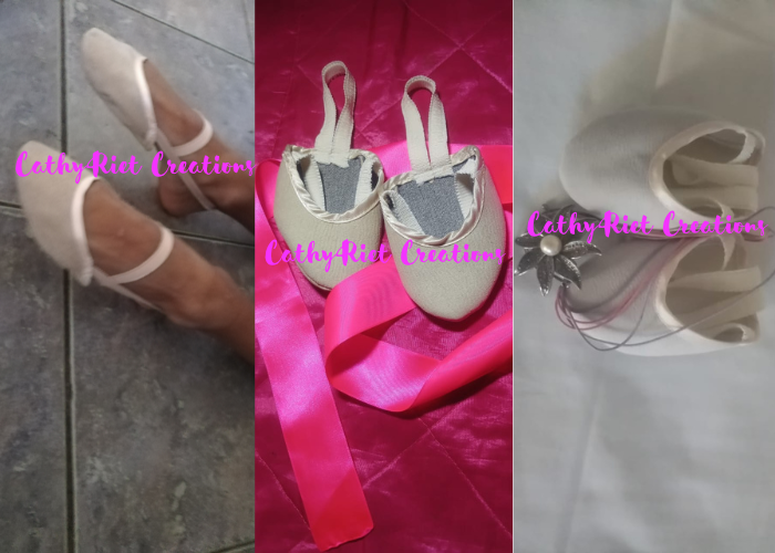 Rhythmic Gymnastics CathyRiet Creations 3 pic toe shoes 700x500 Rhythmic Gymnastics CathyRiet hand made crafts & products