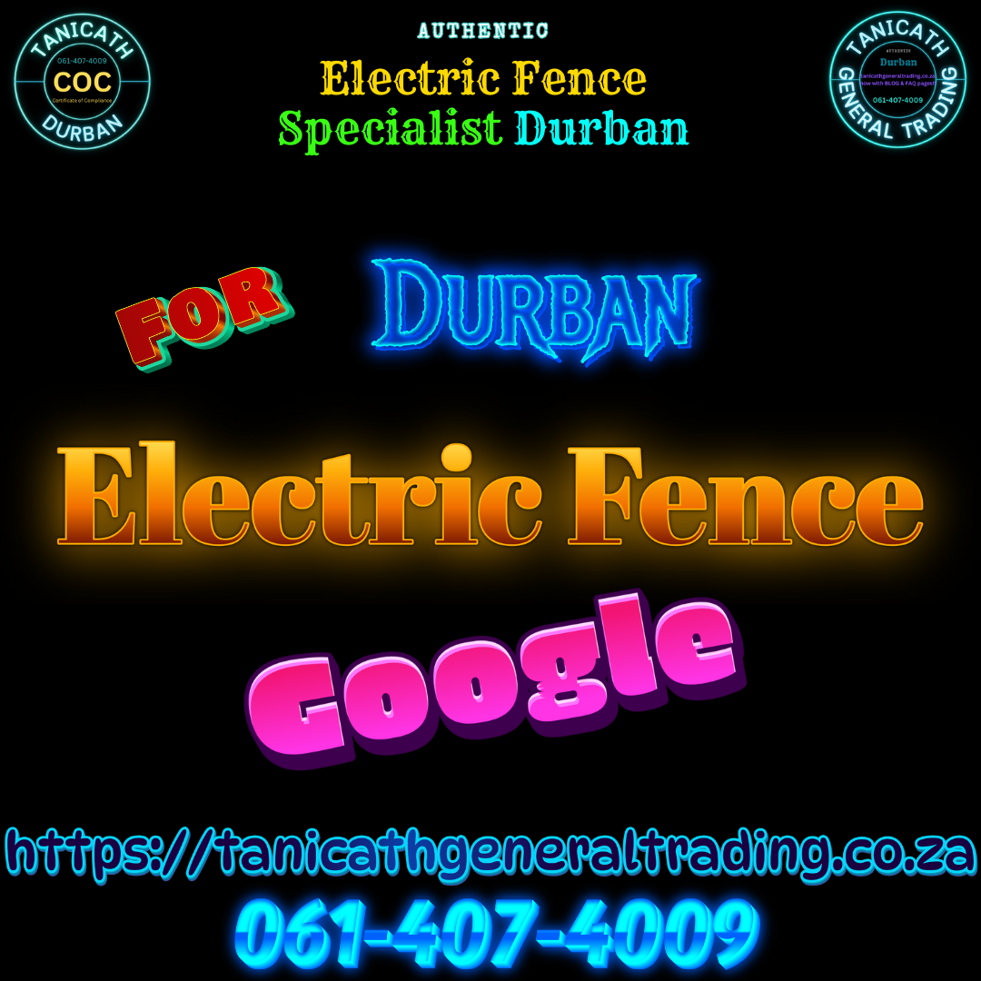 Google Electric Fence Specialist Durban tanicathgeneraltrading.co.za Fence Specialist Durban. Instagram Facebook X.com Bluesky LinkedIn YouTube TikTok Saturday 8 February 2025