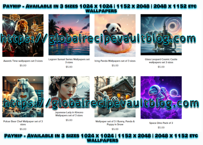 Payhip Wallpapers & more Global Recipe Vault blog.com Payhip Wallpapers & more Global Recipe Vault blog.com